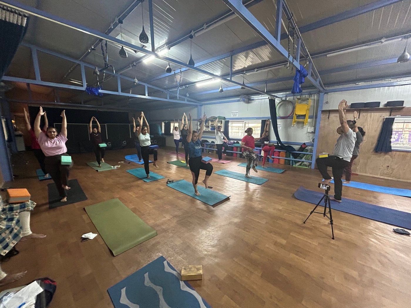 Standing balance practice
